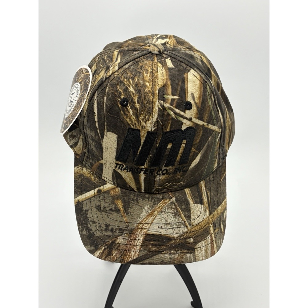 Realtree Max-5 Camo NM Transfer Co New with Tags NWT Hunting Strapback Cap